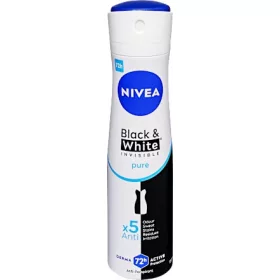NIVEA Deo spray 150 ml Black&White invisible pure