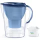 BRITA - Marella vízszűrő kancsó  + 1db PP Maxtra Pro szűrő patron, 2,4 L; kék