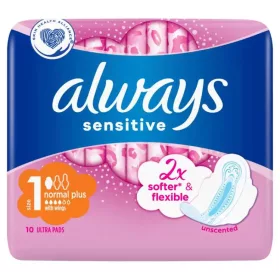 Always egészségügyi betét Ultra Sensitive Normal 10 db