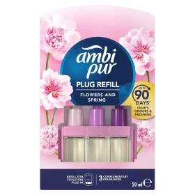   Ambipur 3Volution elektromos légfrissítő utántöltő Flower & Spring 20 ml