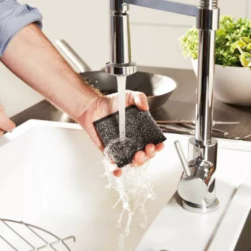 VILEDA Glitzi Inox Power pad 2 db