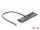 Delock WiFi 6 Antenna I-PEX Inc., MHF  I-dugó 4,5 - 5,0 dBi mindenirányban rögzíthető, csatlakozó kábellel (1.13, 10 cm), NYÁK-lap, belső öntapadós