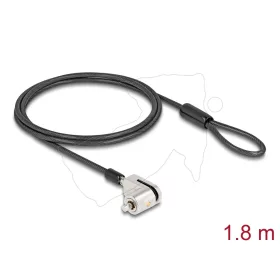   Navilock Laptop biztonsági kábel Microsoft Surface Series Pro & Go eszközökhöz kulcsos zárral