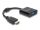 Delock Átalakító HDMI dugó - VGA aljzat fekete