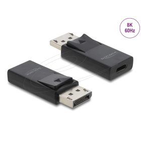   Delock USB Type-C    DisplayPort adapter 8K HDR-rel, HDR és HDCP támogatással