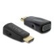 Delock HDMI VGA adapter audió funkcióval