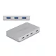 Delock 7 portos USB hub 4 x USB Type-C  anyával és 3 x A-típusú USB anyával PD 82 W-tal (64279)