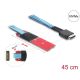 Delock M.2 M kulcs 1 x OCuLink SFF-8611 átalakítóhoz 45 cm kábellel