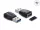 Delock Adapter USB 10 Gbps A-típusú csatlakozó   USB 10 Gbps E-típusú A kulcs csatlakozó
