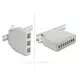 Delock 6 portos, DIN sínre szerelhető optikai szálas patch panel SC Duplex és LC Quad-hoz alternatív panellel 8 x SC Simplex vagy LC Duplex-hez szürke színű