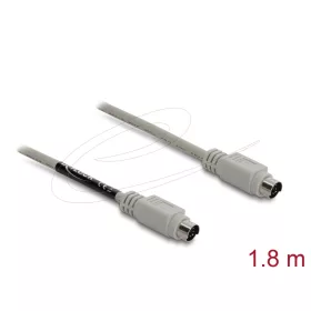 Delock PS/2 kábel apa - apa 1,8 m