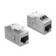 Delock Keystone modul összekötő RJ45 aljzat RJ45 aljzat, Cat.6A árnyékolt