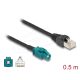 Delock Kábel HSD Z anya - RJ45 apa 0,5 m