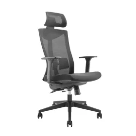   Logilink Ergonomikus irodai szék magas hálós háttámlával, 150 kg-ig, fekete