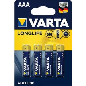 VARTA LONGLIFE mikro/ AAA/ LR03 elem BL4