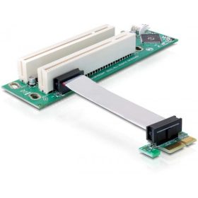 Delock DL41341 1x PCIe - 2x PCI emelőkártya
