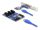 Delock Riser Card PCI Express x1 3 x PCIe x1 50 cm-es USB-kábellel (41442)