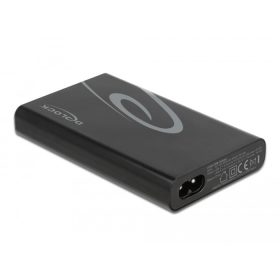   Delock USB töltő 2 db. USB Type-C  PD 3.0 + 1 db. A-típusú USB 60 W-tal