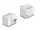 Delock Keystone Modul A-típusú USB-vel és USB Type-C  töltő porttal PD 20 W fehér (41478)