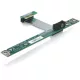 Delock PCI Express emelő kártya x1, 7 cm-es flexibilis kábellel