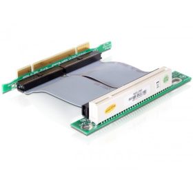   Delock Bővítő kártya PCI 32-Bit > PCI 32-Bit 7 cm-es bal oldali beillesztésű flexibilis kábellel