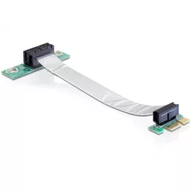   Delock PCI Expressz emelő kártya x1 flexibilis kábellel balos (41839)