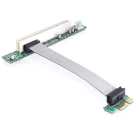   Delock PCIe Riser kártya x1 > PCI 32-Bit, 13cm-es kábellel