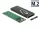 DeLock M.2 külső SSD ház fekete (42003)
