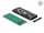 Delock M.2 külső SSD ház fekete (42007)