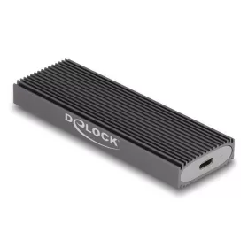   Delock Külső USB Type-C  kombinált ház M.2 NVMe PCIe vagy SATA SSD eszközhöz - szerszám mentes