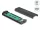 Delock Külső USB Type-C  20 Gbps kombinált ház M.2 NVMe PCIe vagy SATA SSD eszközhöz - szerszám mentes