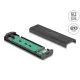 Delock Külső USB Type-C  20 Gbps kombinált ház M.2 NVMe PCIe vagy SATA SSD eszközhöz - szerszám mentes