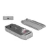 Delock M.2 NVMe SSD ház USB 40 Gbps   szerszámmentes