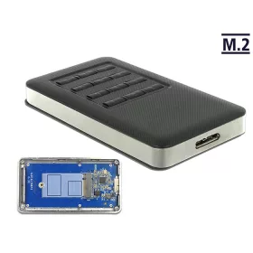 Delock M.2 külső számzáras SSD ház (42594)