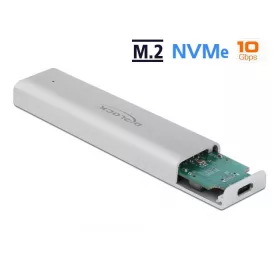   DELOCK 42634 külső ház 2 x M.2 „B” kulccsal to USB 3.1 Gen 2 S RAID-om