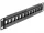 Delock 10” hálózati szekrényekhez Keystone Patch Panel 12 portos, 1U fekete (43259)
