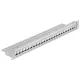 Delock 19" Keystone patch panel 24 portos szürke (43302)