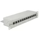 Delock 10  Patch Panel 12 Port Cat.6A szürke
