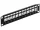 Delock 10  Keystone Patch Panel 12 portos fém, fekete színű