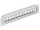 Delock 10  Keystone Patch Panel 12 portos fém, szürke színű