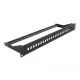 Delock 19  szálpanel 24 db. SC Duplex / LC Quad -hez (43406)