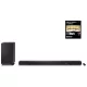 SHARP Q HT-SBW55121(BK) 5.1.2 Dolby Atmos / DTS:X hangprojektor vezeték nélküli mélynyomóval fekete