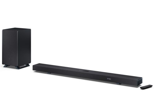 SHARP Q HT-SBW55121(BK) 5.1.2 Dolby Atmos / DTS:X hangprojektor vezeték nélküli mélynyomóval fekete