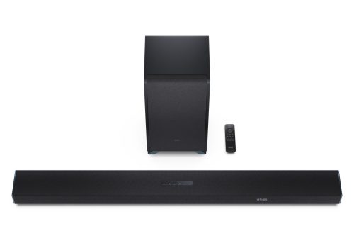 SHARP Q HT-SBW55121(BK) 5.1.2 Dolby Atmos / DTS:X hangprojektor vezeték nélküli mélynyomóval fekete