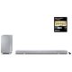 SHARP Q HT-SBW55121(SL) 5.1.2 Dolby Atmos / DTS:X hangprojektor vezeték nélküli mélynyomóval ezüst