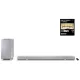 SHARP Q HT-SBW55121(SL) 5.1.2 Dolby Atmos / DTS:X hangprojektor vezeték nélküli mélynyomóval ezüst