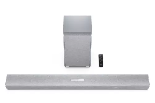 SHARP Q HT-SBW55121(SL) 5.1.2 Dolby Atmos / DTS:X hangprojektor vezeték nélküli mélynyomóval ezüst