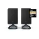 SHARP Q HT-SPR52021(BK) 2.0.2 Vezeték nélküli hátsó hangsugárzópár, fekete