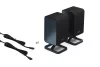 SHARP Q HT-SPR52021(BK) 2.0.2 Vezeték nélküli hátsó hangsugárzópár, fekete
