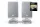 SHARP Q HT-SPR52021(SL) 2.0.2 Vezeték nélküli hátsó hangsugárzópár, ezüst